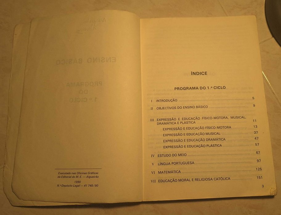 "Reforma Educativa. Programa do ensino básico",DGEBS