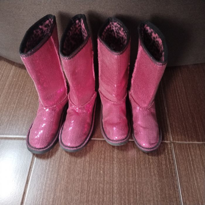 Сапоги  паєтки  .