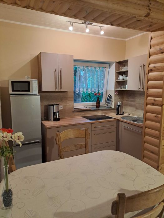 Domki letniskowe,zamek Czocha. Pomost prywatny