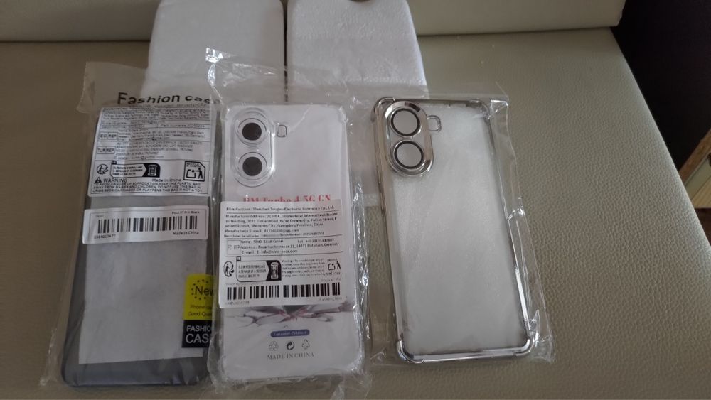 POCO X7 PRO Zestaw 3 etui + 5 szkieł + 2 szkła na aparat  do Poco