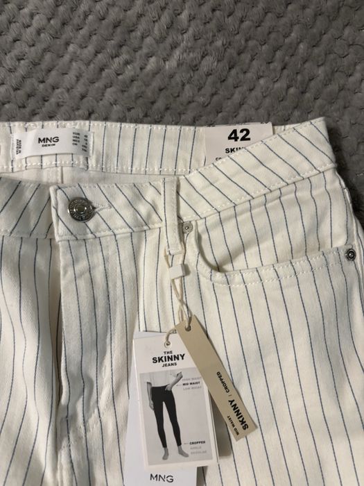 Штани Mango 42(маломірять) білі