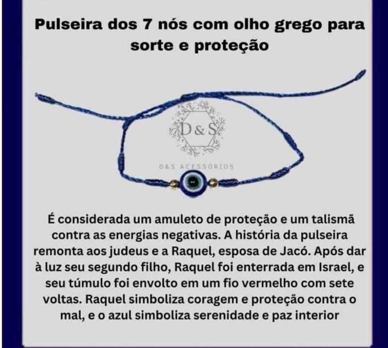 Pulseira Proteção