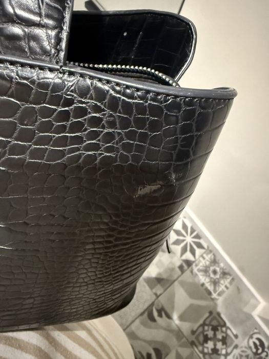 Torebka Reserved czarna shoperka