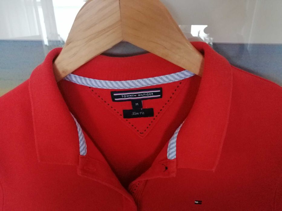 Tommy Hilfiger oryginalna damska koszulka polo rozm M