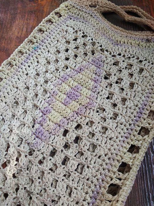 Плетена сумочка, авоська