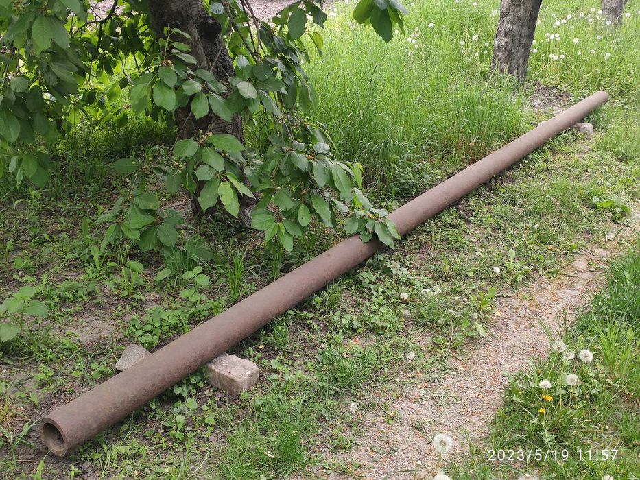 Продам трубу металеву діаметр 130 мм