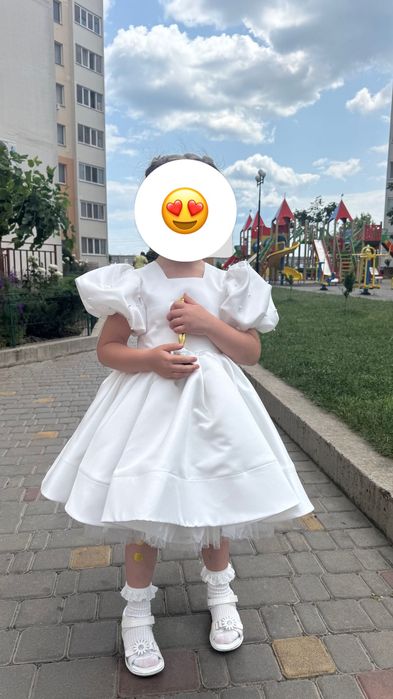 Дитяча сукня святкова біла Kiddiechic