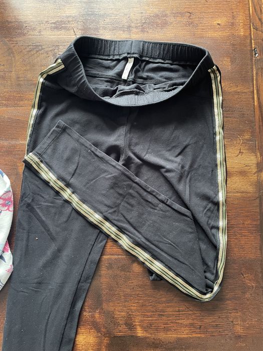 2 pares de Leggings pretas 16 anos