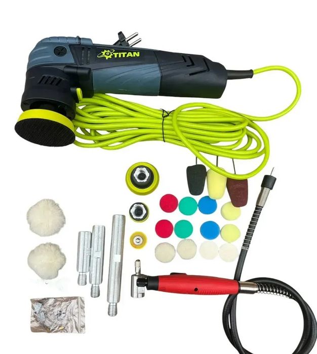 Машинка полировальная роторная TITAN PRP 75 Set