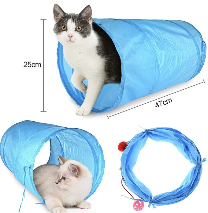 Kit 36 Brinquedos para Gatos c/ Tunel (NOVOS)