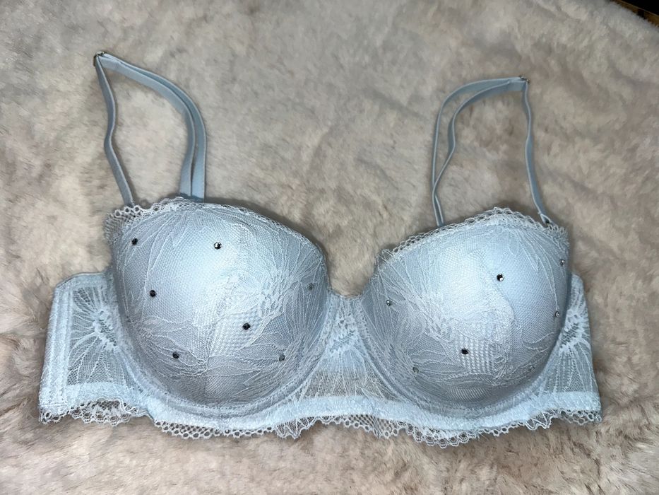 primark biustonosz jasnoniebieski nowy 80 B