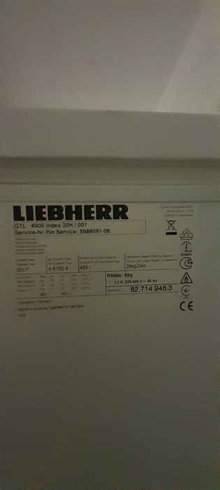 Zamrażarka skrzyniowa liebheer