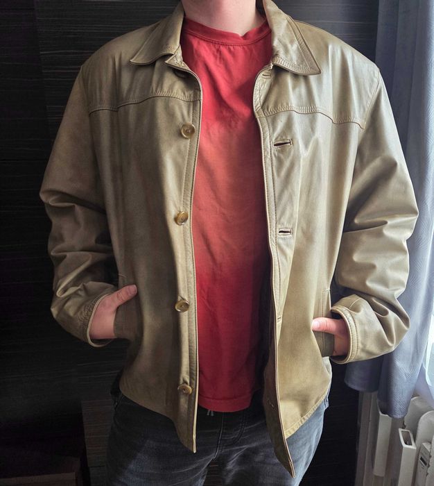 Skórzana kurtka męska