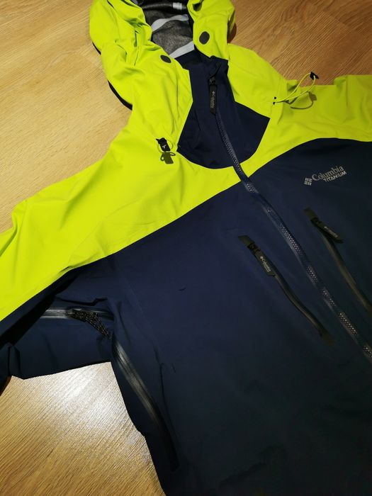 Kurtka narciarska turystyczna hardshell 3l columbia titanium peak purs