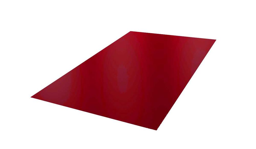 Blacha płaska 0,50 mm 1,25 x 2 m foliowana MAT  (2,50 m2) RÓŻNE KOLORY