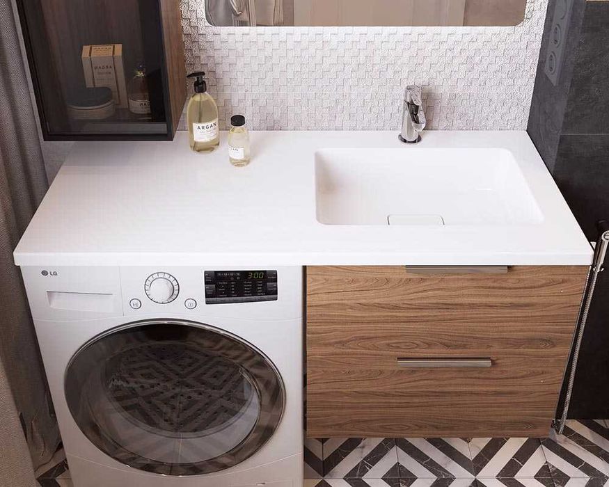 Стільниці і умивальники у ванну кімнату, найбільний вибір в Україні