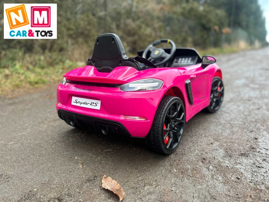 Auto PORSCHE 718 NOWOŚĆ Samochód Autko Pojazd na akumulator dla dzieci