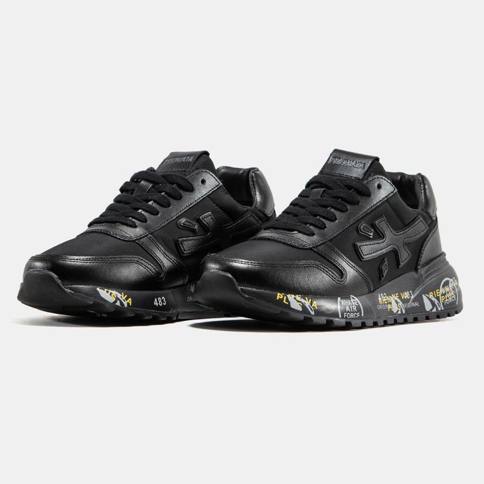Premiata Mick Tripl Black шкіра 40-45р