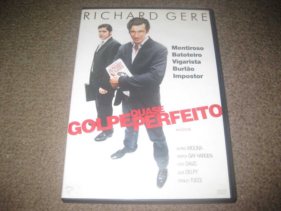 DVD "Golpe Quase Perfeito" com Richard Gere