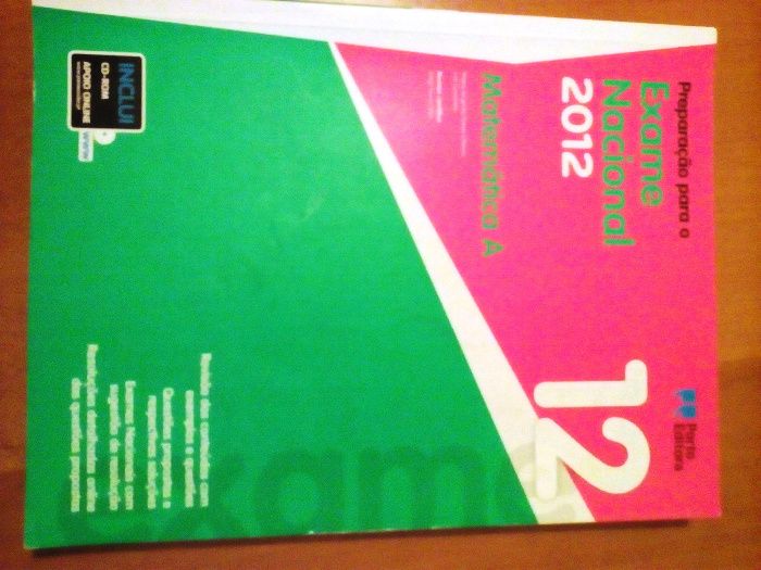 Matemática A - preparação para o exame nacional - 12ano