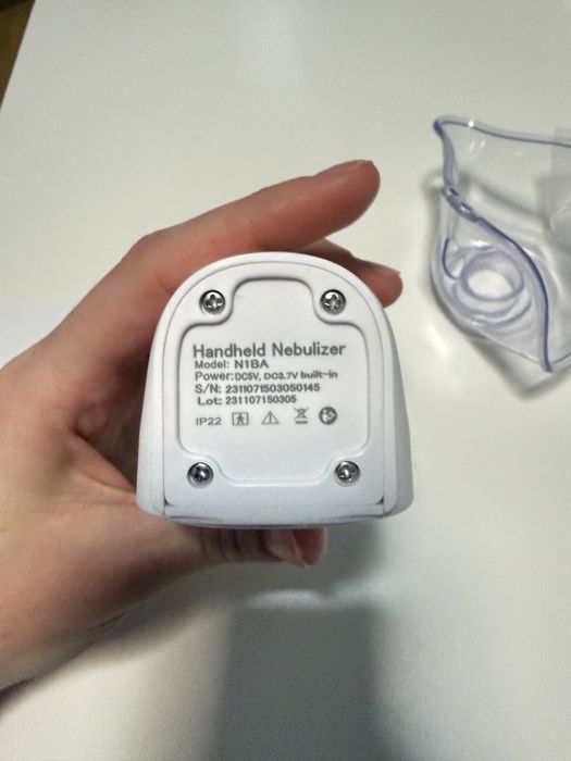 Inhalator bezprzewodowy zestaw  uszkodzony