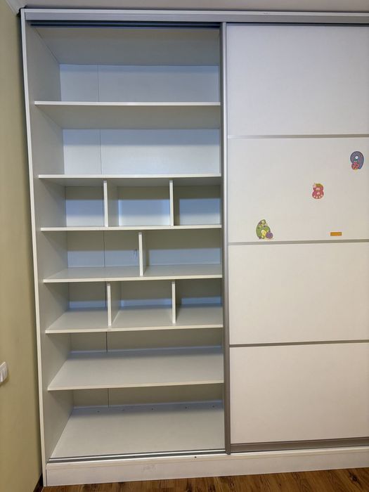 Шкаф - купе білий