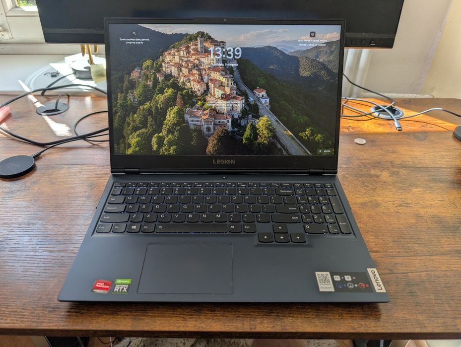Lenovo Legion 5 (15 cali) – Dysk SSD 1,5 TB | 32 GB RAM DDR 4 | RTX 3050 | Ryzen 5