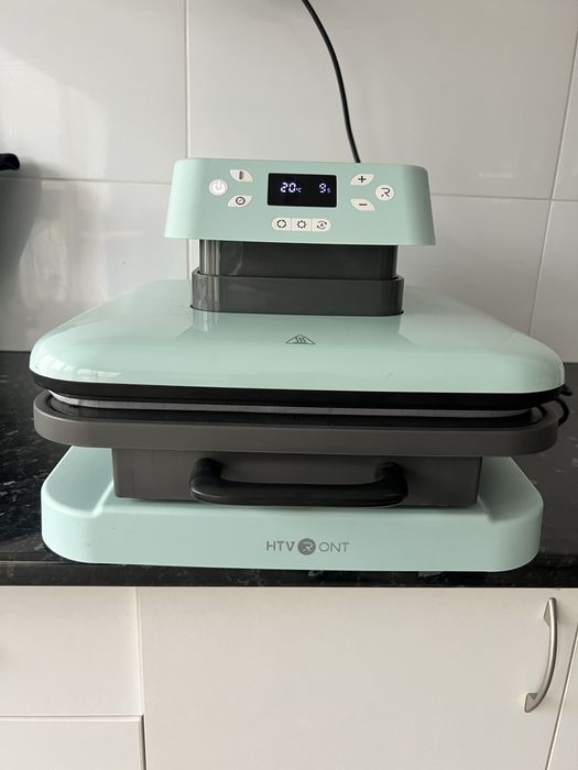 Prensa termica para textil