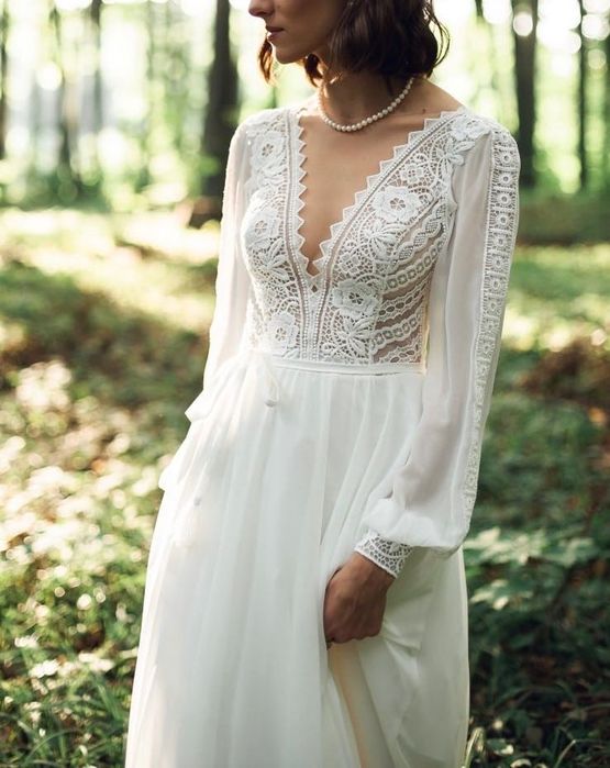 Весільне плаття Білий ангел White angel XS-S і фата