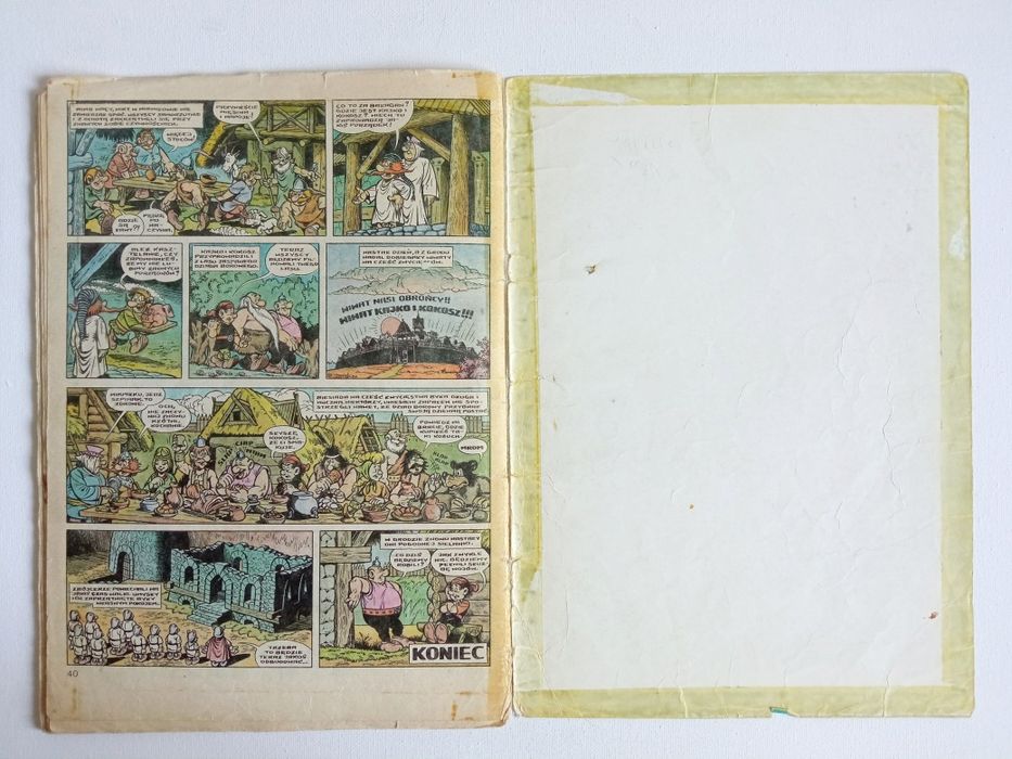 Komiks Kajko i Kokosz Dzień Śmiechały Vintage