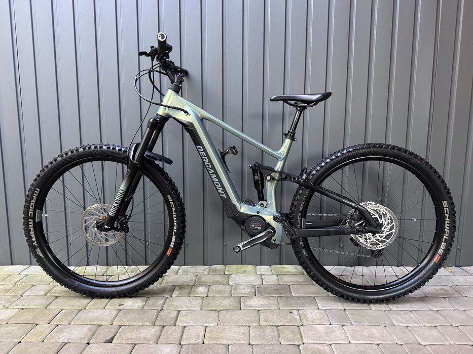 Електро Велосипед Bergamont E-Trailster Pro. Bosch Performance Line CX.35 Silver R.e-MTB.