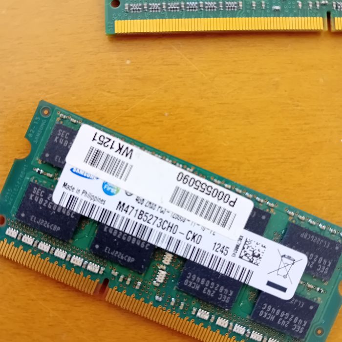 Memórias RAM  4 Gb