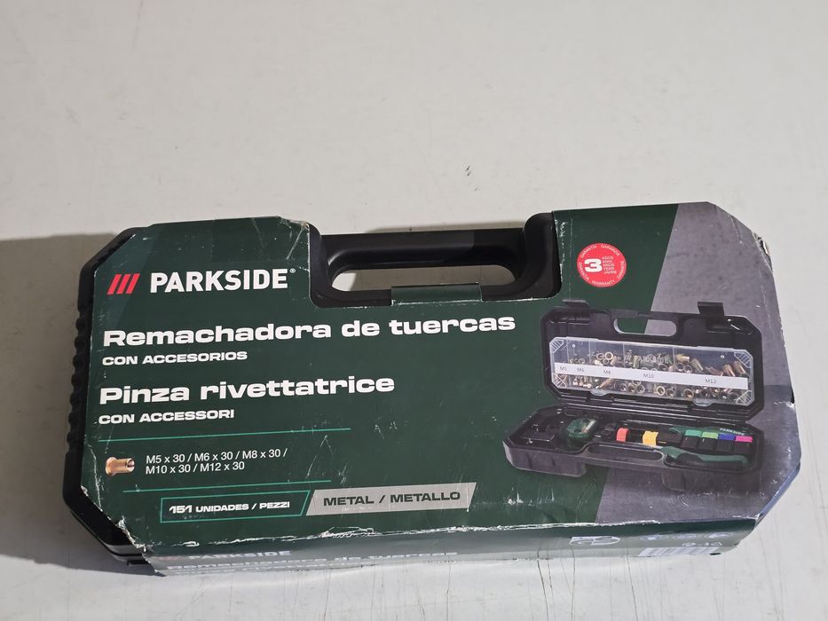 Alicate de cravar roscas parkside