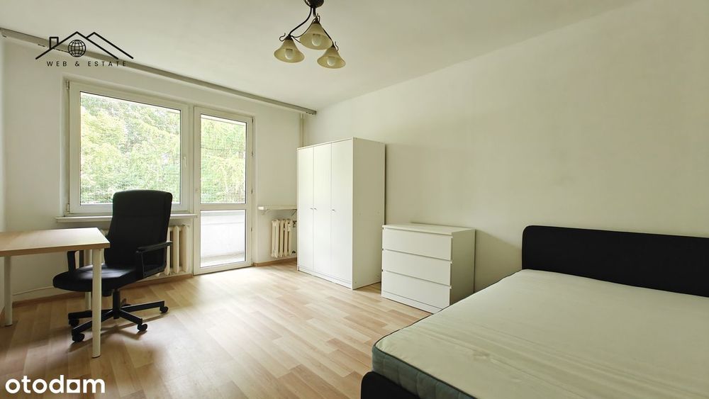 Dla studentów | 3 pok. + kuchnia | Armii Krajowej (Bronowice) | Balkon