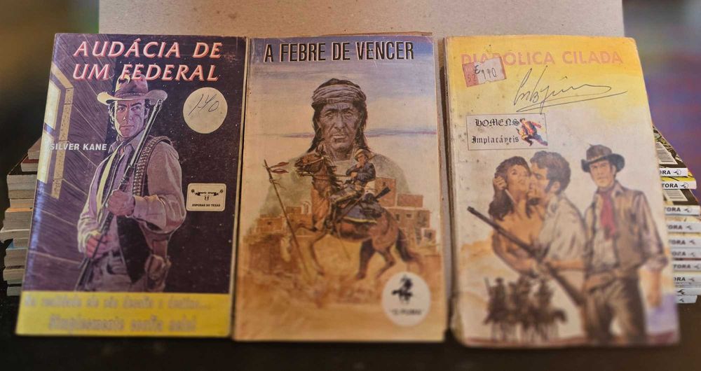 Livros Western Antigos Pack 1