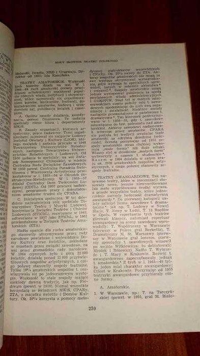 Mały słownik teatru polskiego