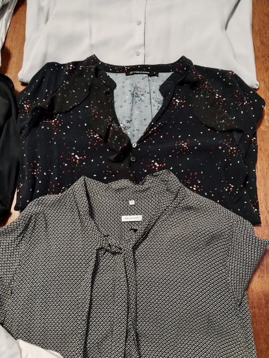 Mega zestaw bluzek do biura, eleganckie koszule