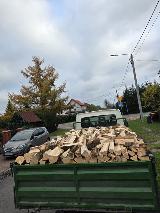 Drewno opałowe z transportem