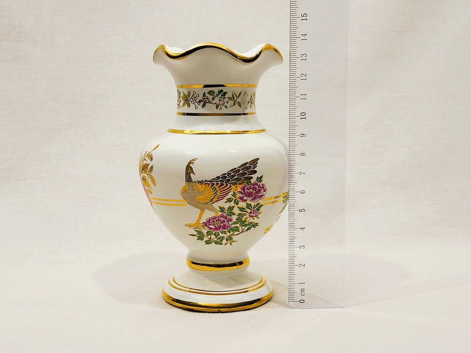 Wazon dekoracyjny Rodos Kinoys – 24K Gold, 14 cm