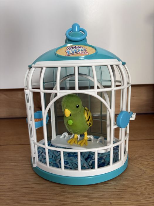 Papuga (Little Live Pets) + klatka