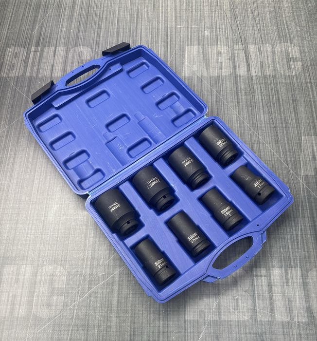 Набір ударних головок довгих 3/4 17-38 SILVER Польща