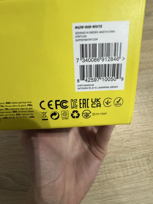 Nowa myszka gamingowa Cherry Xtrfy M42 Wireless