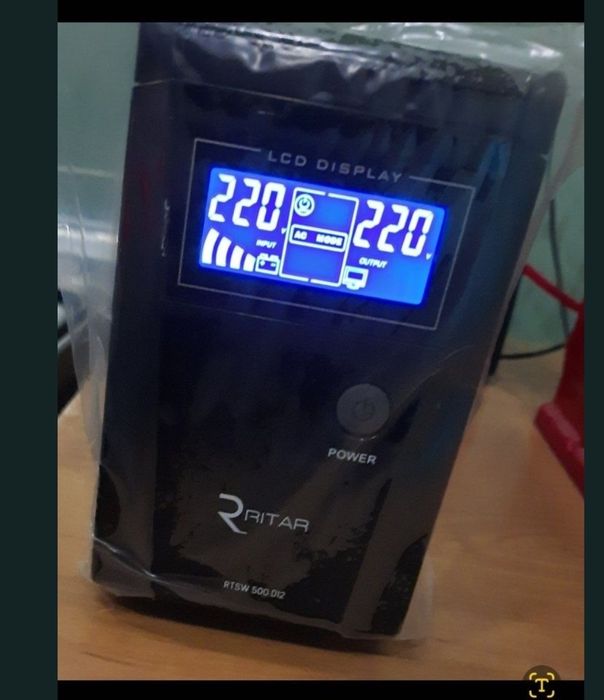 ЬБесперебойник Riter 500 вт под внешнюю аккумуляторную батарею