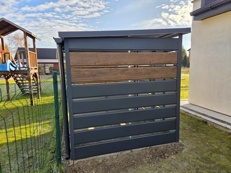 Wiata na śmieci. Wiata śmietnikowa. Na wymiar od producenta. Okazja !