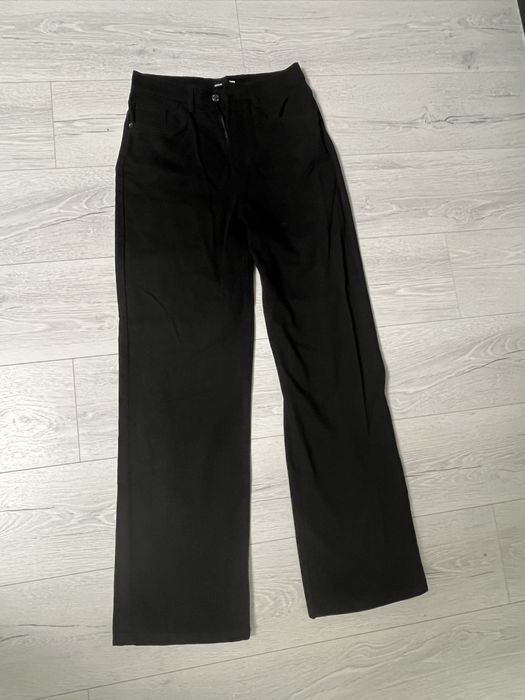 Джинси чорні wide leg