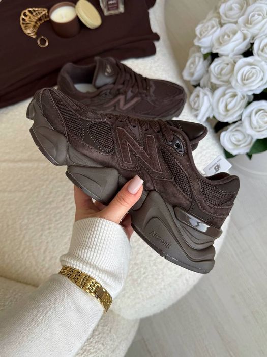 36-45 New Balance 9060 Chocolate КРОСІВКИ
