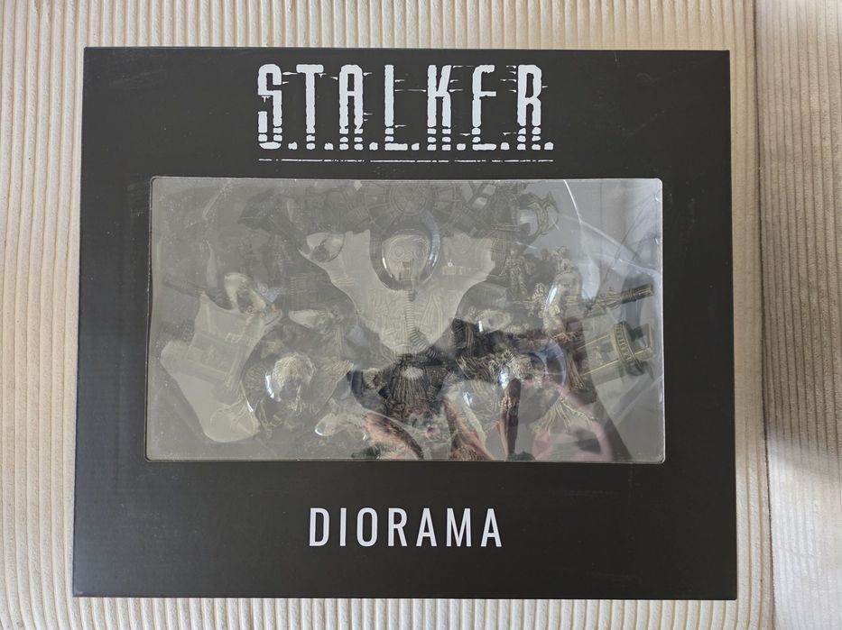 Stalker - diorama, platak i akcesoria RZADKIE