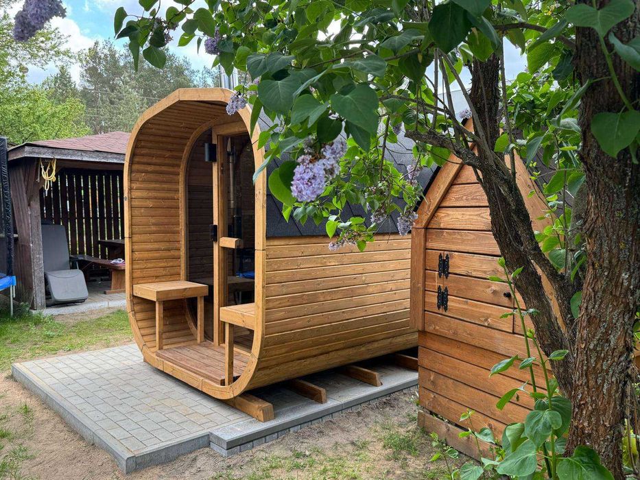 Sauna ogrodowa / Sauna na drewno / Sauna elektryczna