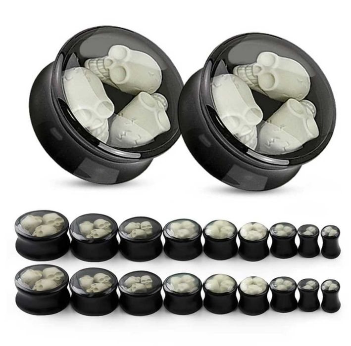 Brincos piercings alargadores plugs  expanders tuneis janelas orelha