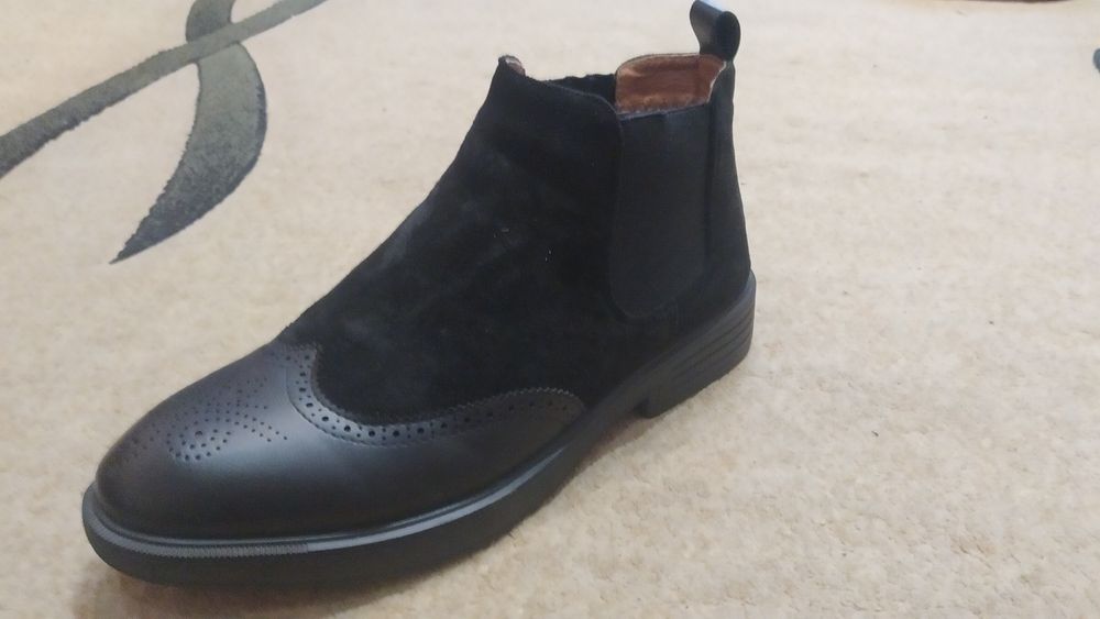 Ботинки Зимние Замш Утеплення Фліс.